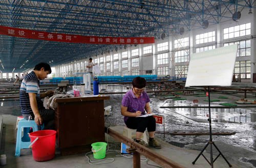 开云online(中国)水泵承担“模型黄河”主供水泵重任